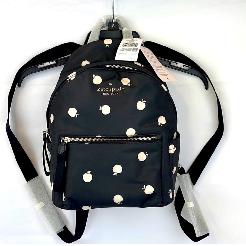 Kate Spade Black and White Backpack